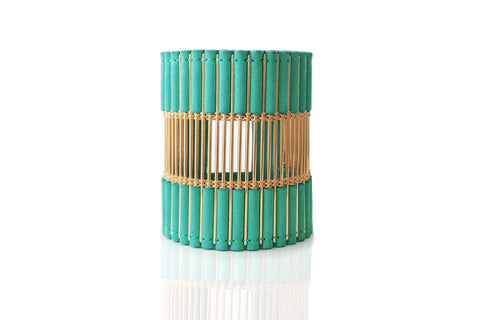 Ballure Cuff Turquoise and Gold